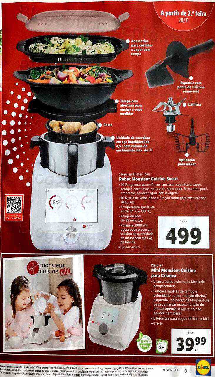 Antevisão Folheto LIDL Bazar Promoções a partir de 28 novembro