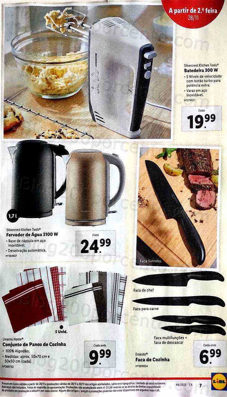 Antevisão Folheto LIDL Bazar Promoções a partir de 28 novembro