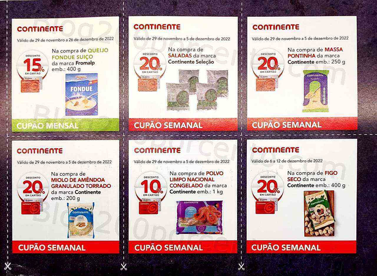 Antevisão Revista CONTINENTE Magazine Natal e Seus Vales de Desconto