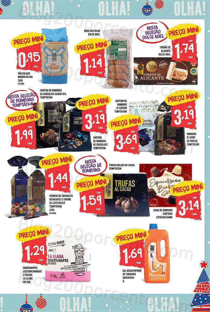 Antevisão Folheto MINIPREÇO Promoções de 8 a 14 dezembro