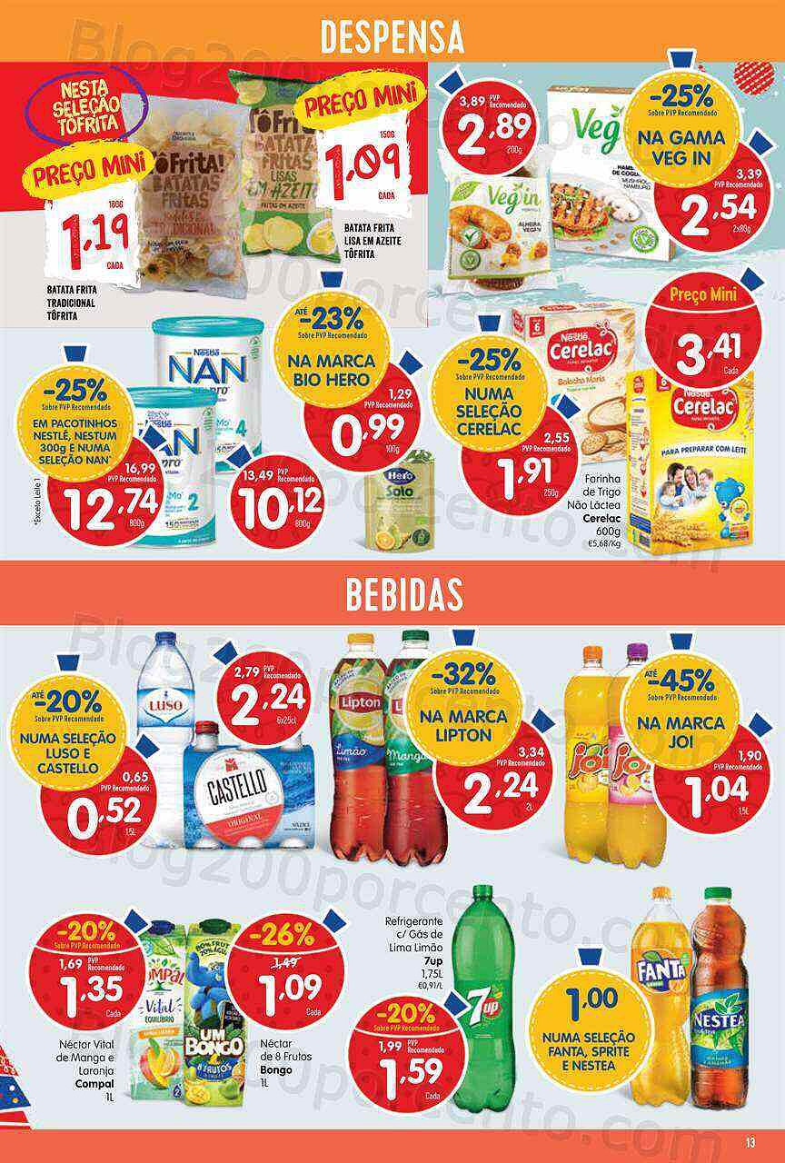 Antevisão Folheto MINIPREÇO Promoções de 8 a 14 dezembro