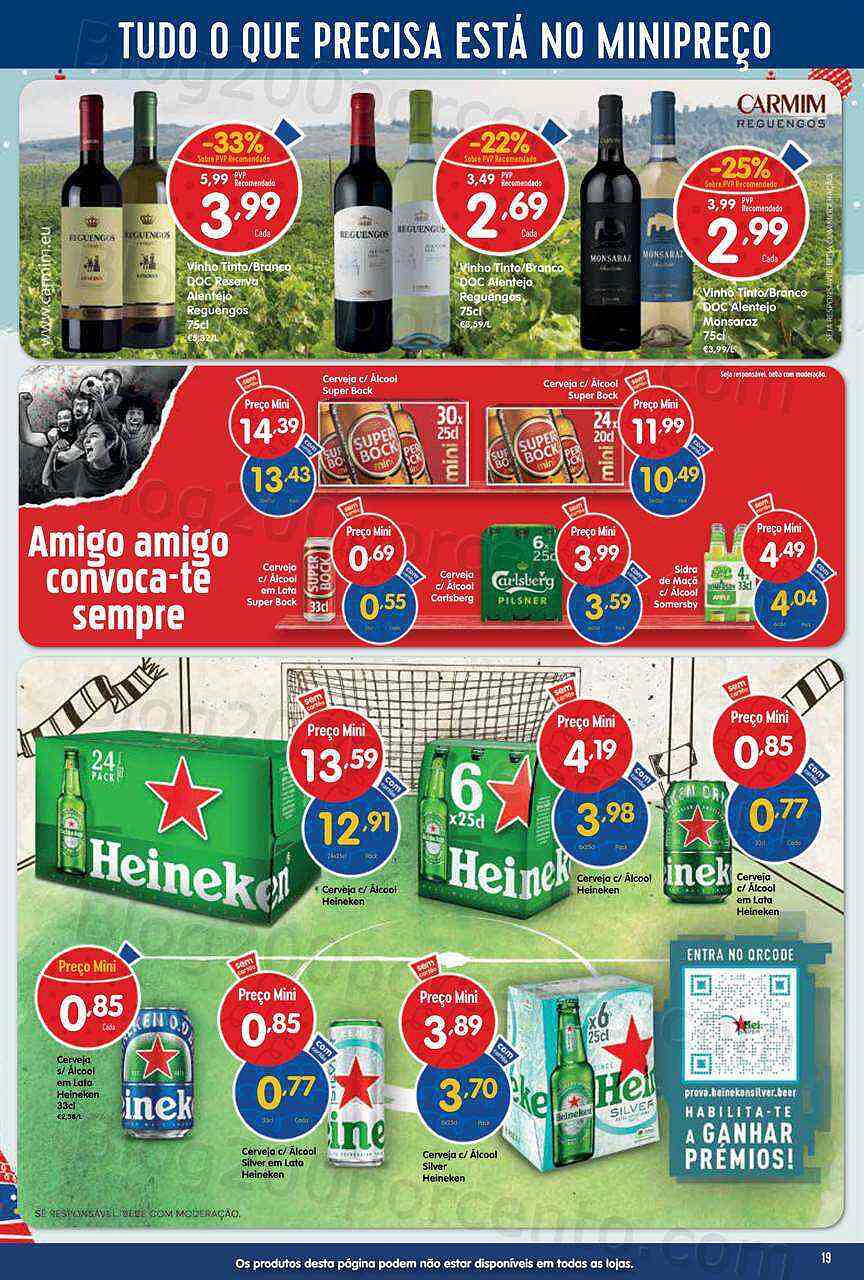 Antevisão Folheto MINIPREÇO Promoções de 8 a 14 dezembro