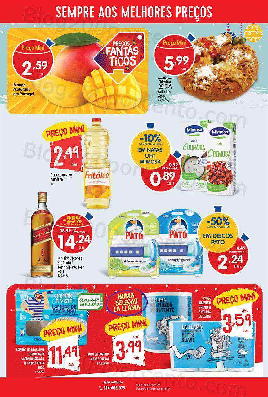 Antevisão Folheto MINIPREÇO Promoções de 8 a 14 dezembro