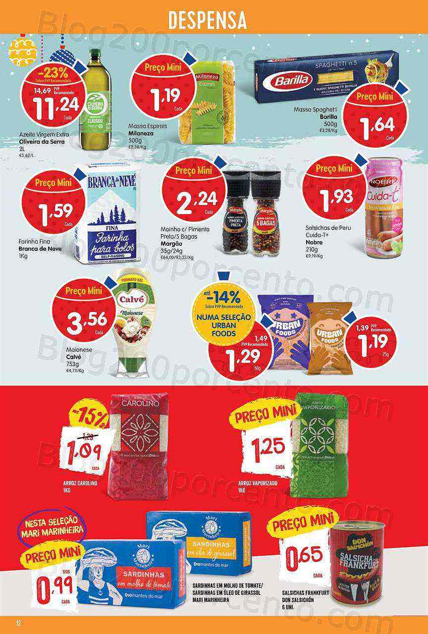 Antevisão Folheto MINIPREÇO Promoções de 1 a 7 dezembro