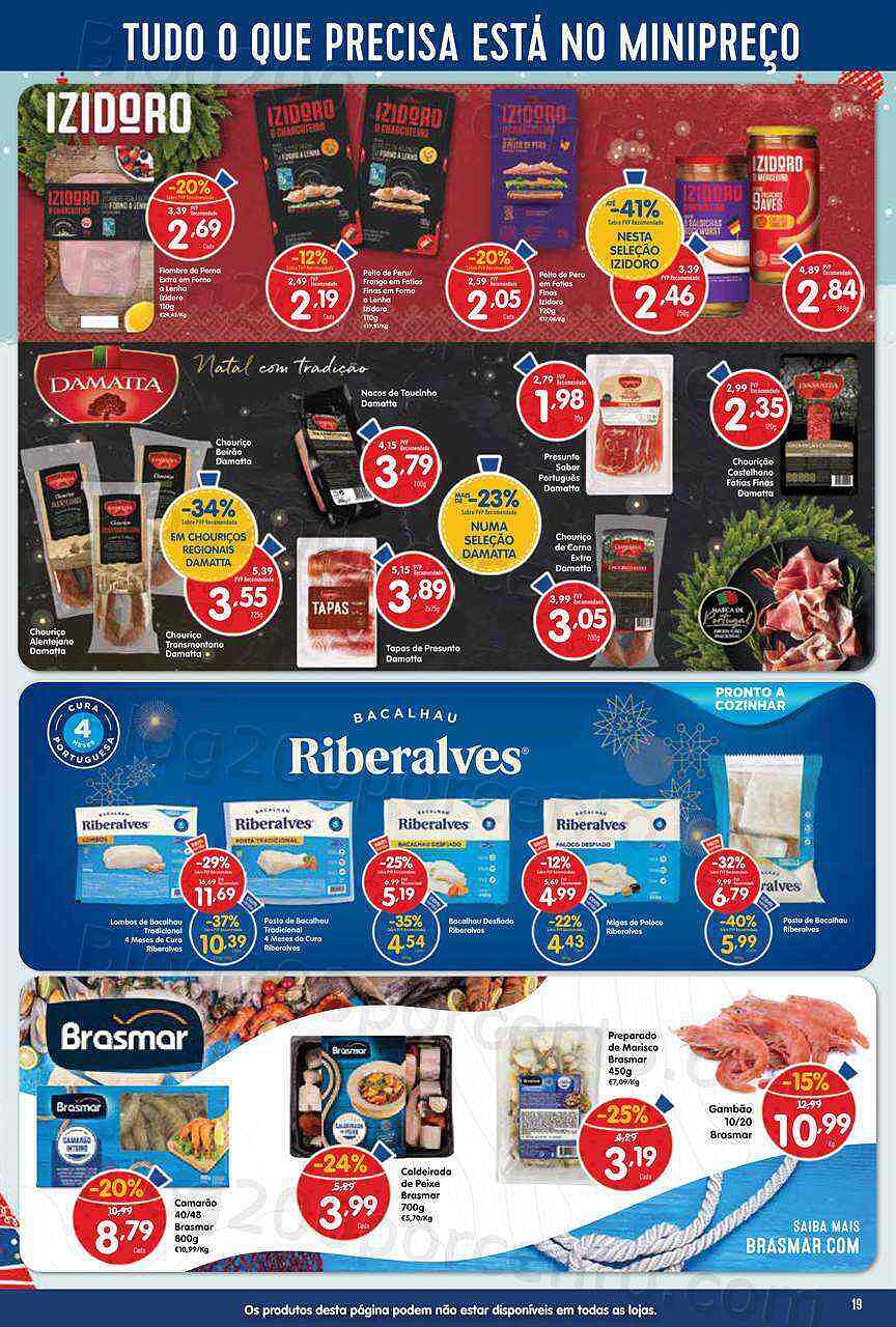 Antevisão Folheto MINIPREÇO Promoções de 1 a 7 dezembro