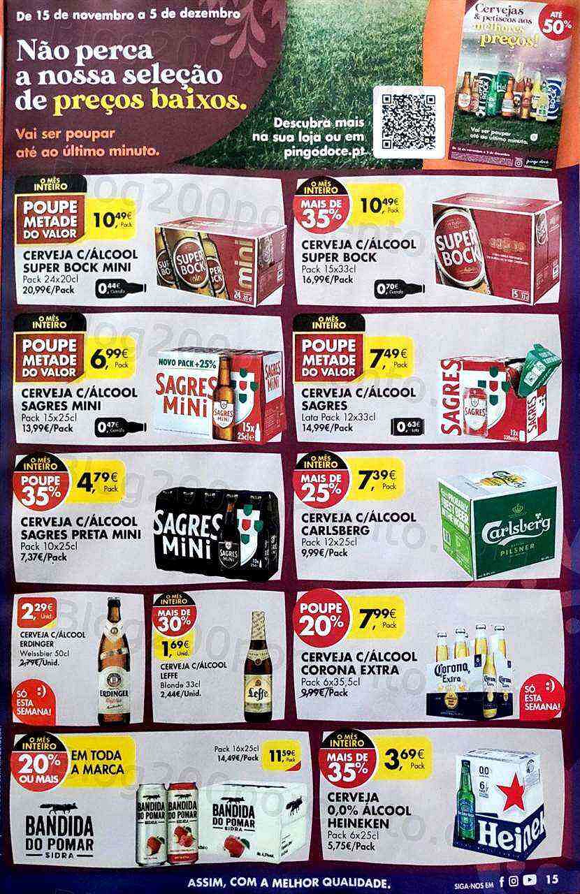 Antevisão Folheto PINGO DOCE Promoções de 22 a 28 novembro
