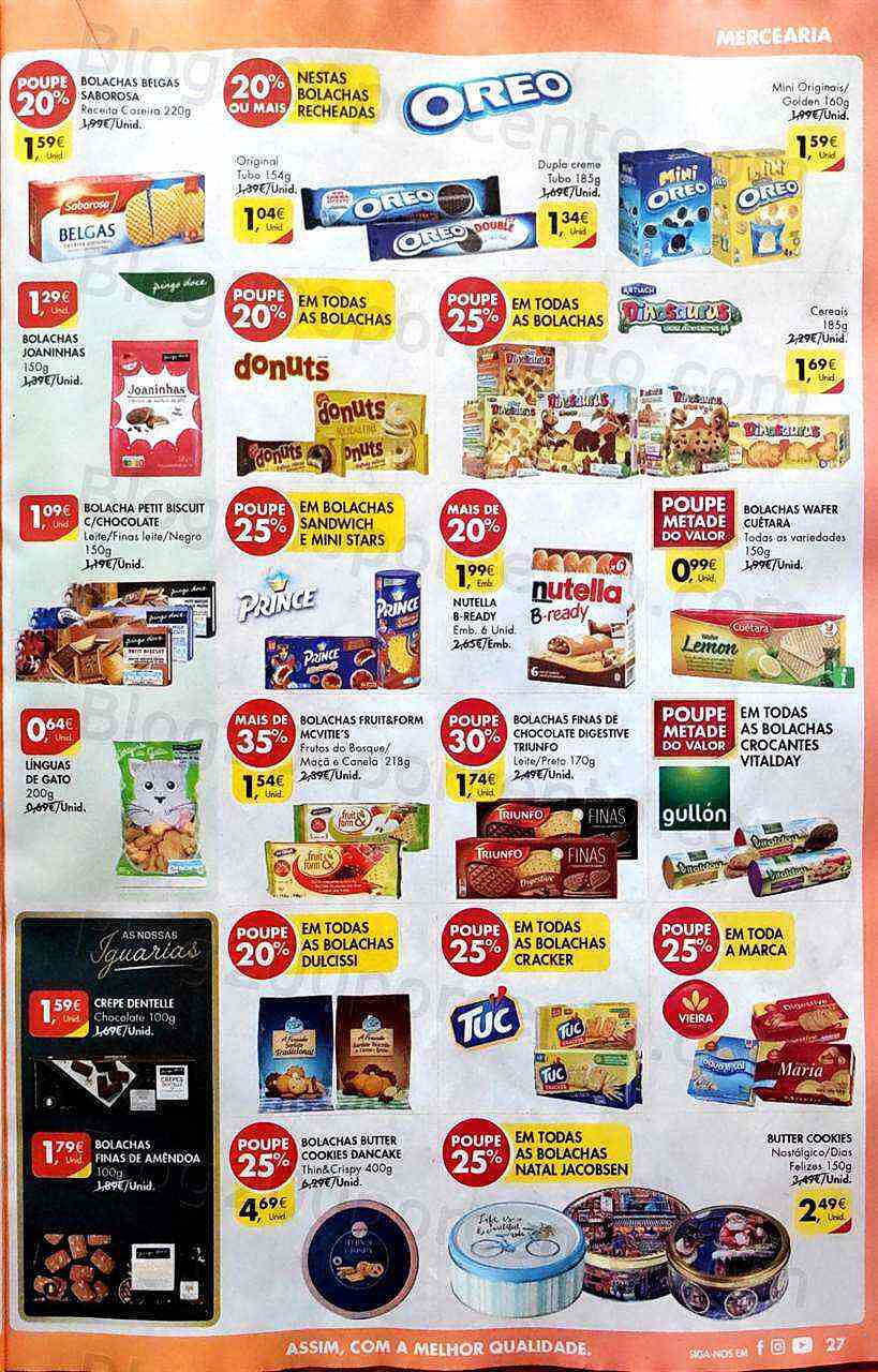 Antevisão Folheto PINGO DOCE Promoções de 22 a 28 novembro