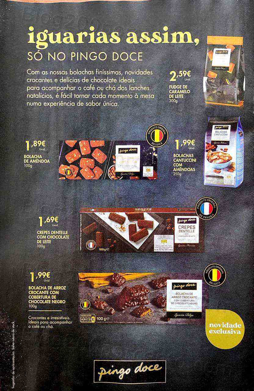 Antevisão Folheto PINGO DOCE Natal Promoções de 29 novembro a 5 dezembro