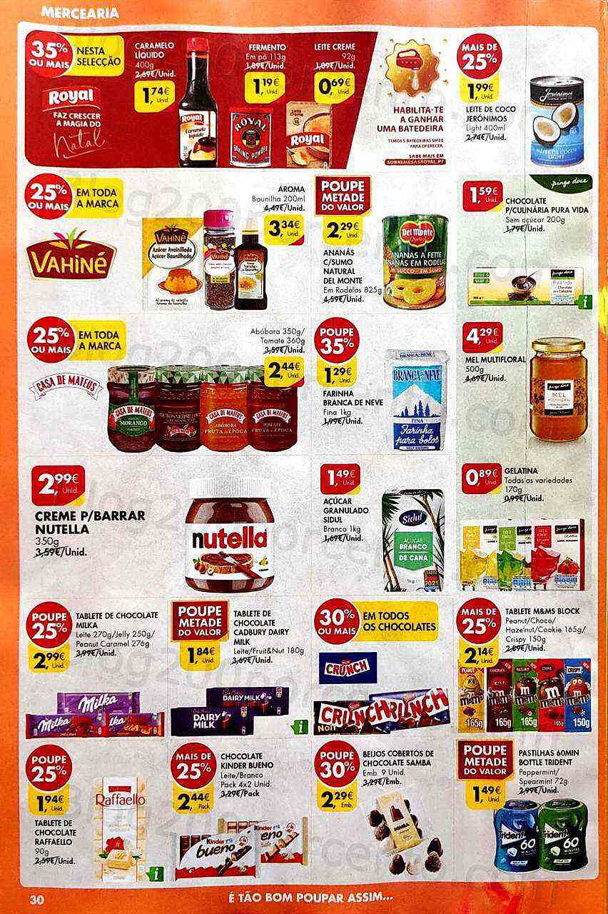 Antevisão Folheto PINGO DOCE Promoções de 6 a 12 dezembro