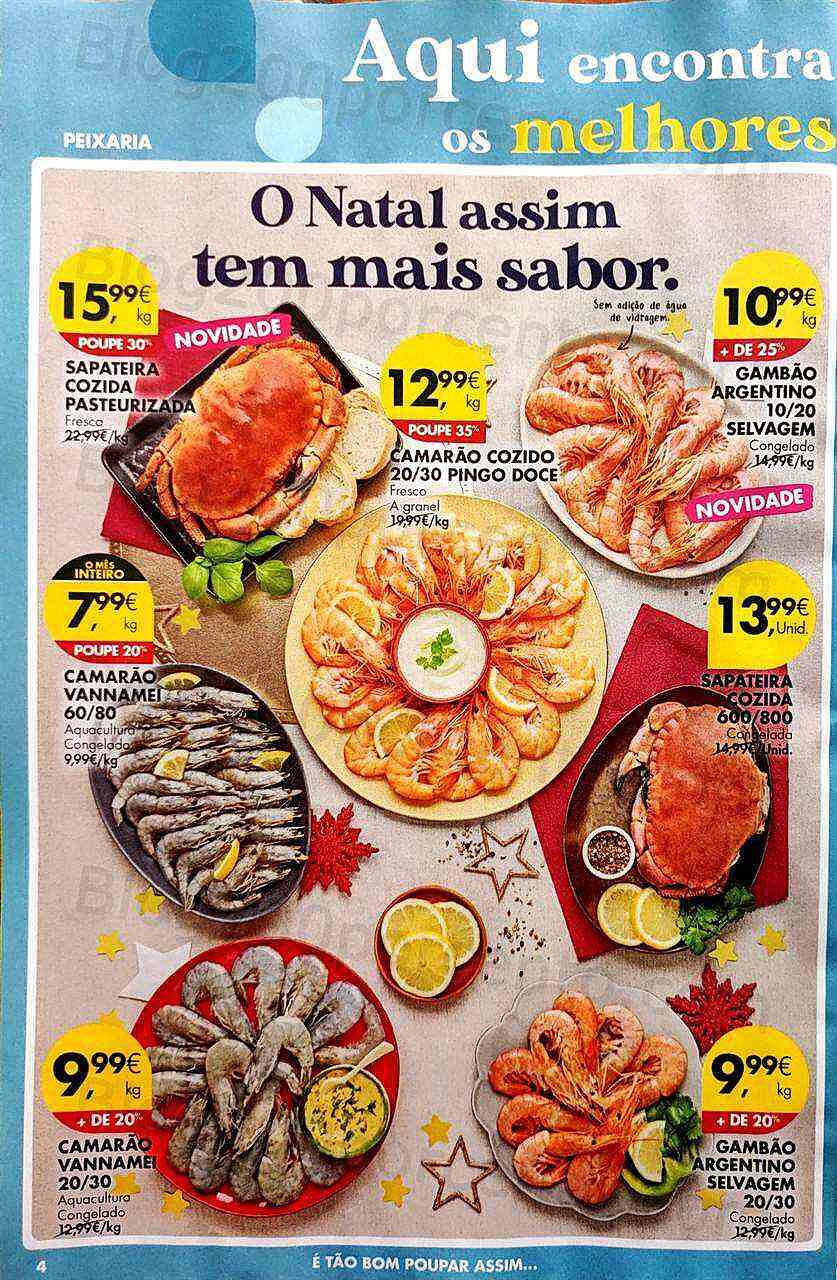 Antevisão Folheto PINGO DOCE Promoções de 6 a 12 dezembro