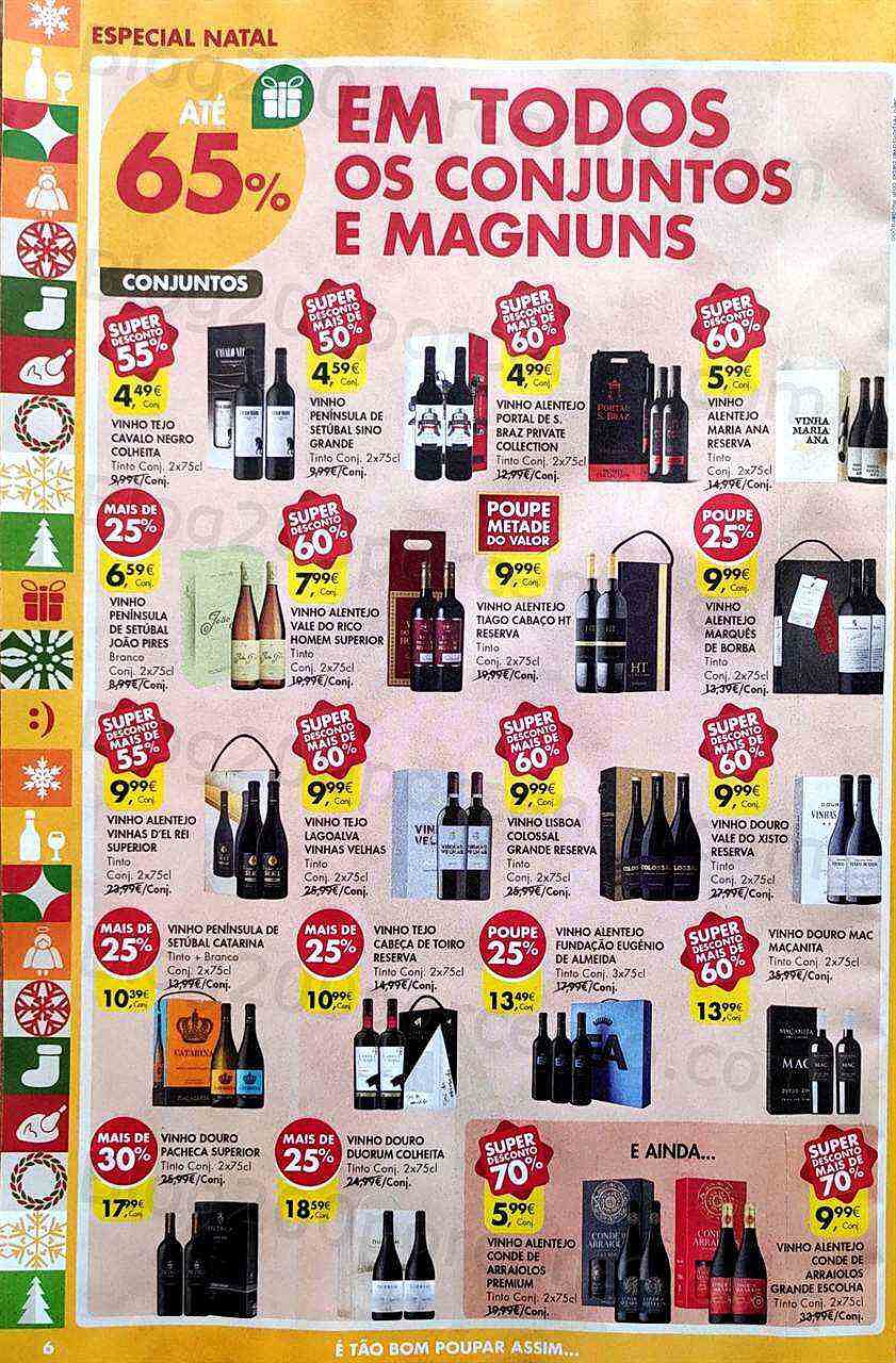 Antevisão Folheto PINGO DOCE Promoções de 6 a 12 dezembro