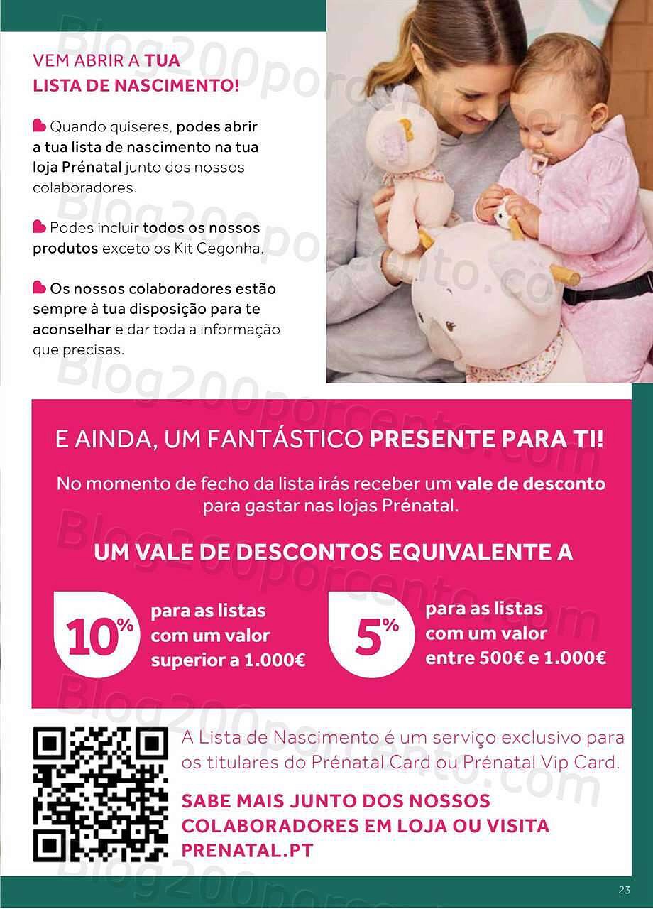 Antevisão Folheto PRÉNATAL Promoções Natal - 1 a 24 dezembro