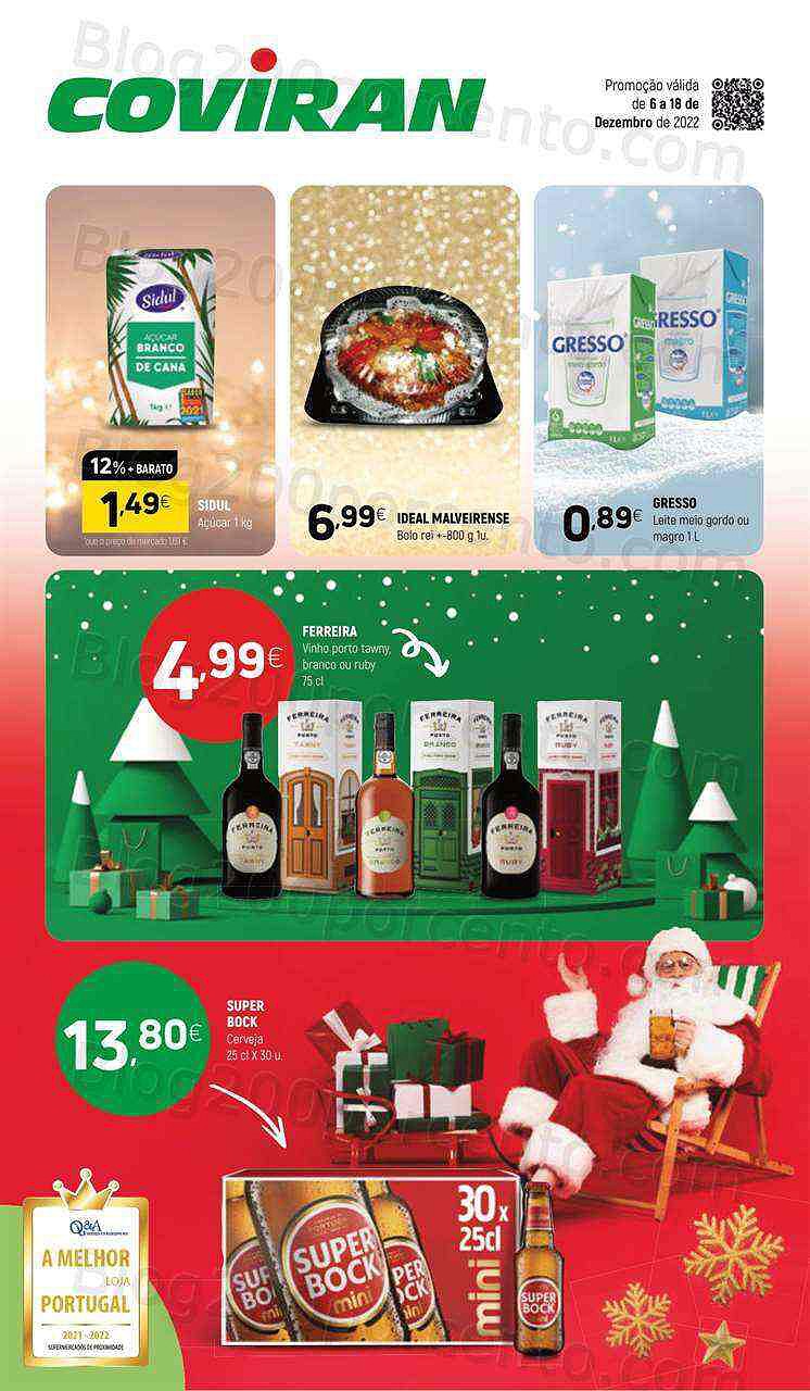 Antevisão Folheto COVIRAN Promoções de 6 a 18 dezembro
