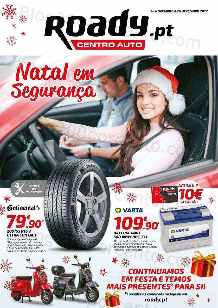 Antevisão Folheto ROADY Natal Promoções de 24 novembro a 24 dezembro