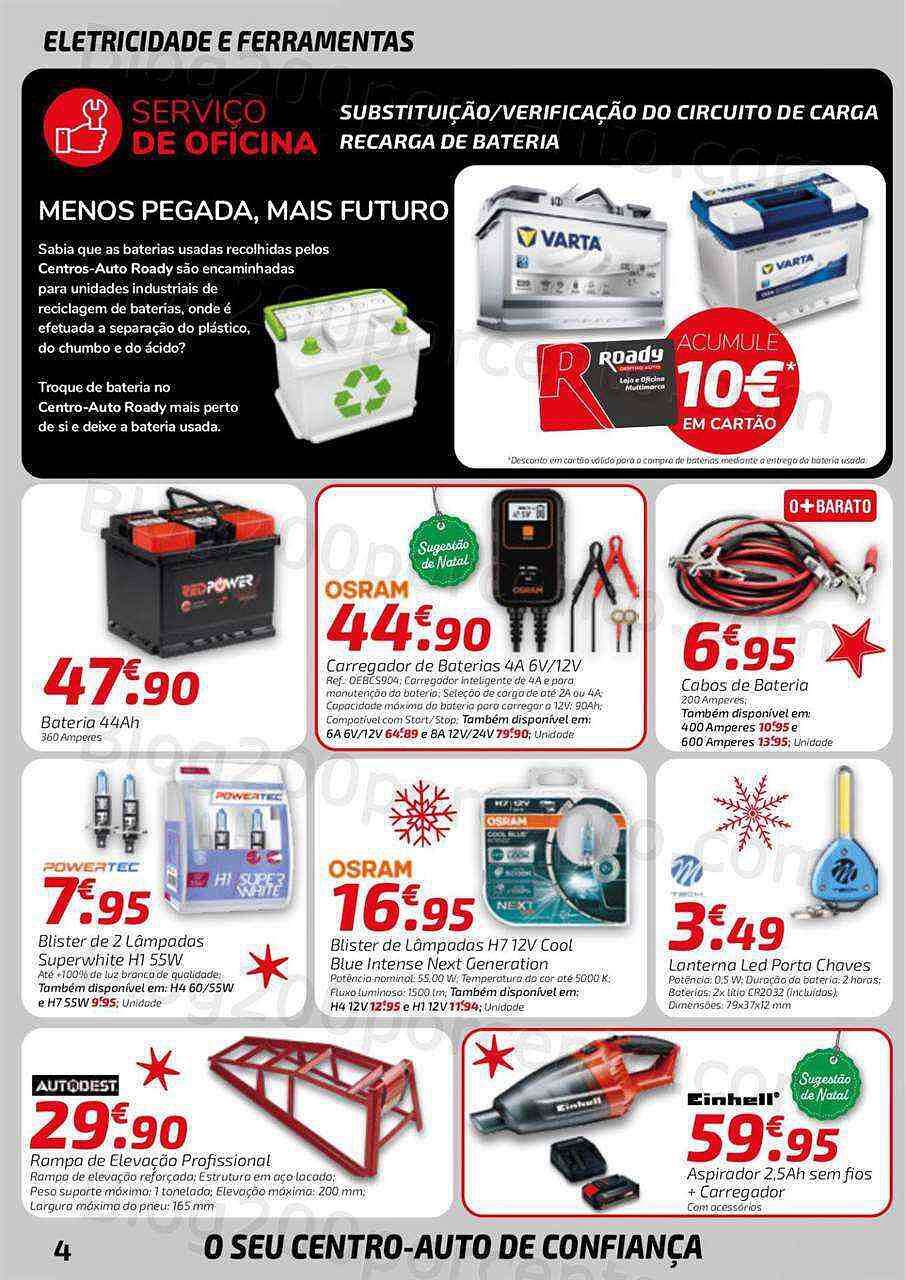 Antevisão Folheto ROADY Natal Promoções de 24 novembro a 24 dezembro