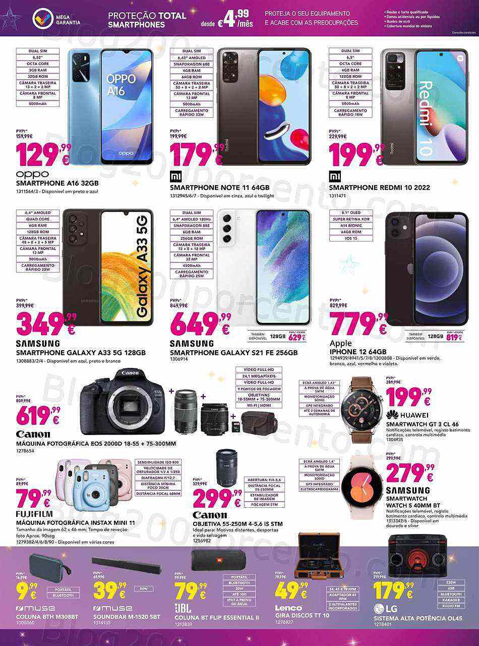 Antevisão Folheto RADIO POPULAR Natal Promoções de 29 novembro a 12 dezembro