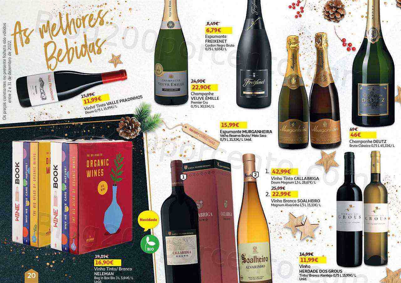 Antevisão Folheto AUCHAN Natal Gourmet Promoções de 2 a 31 dezembro