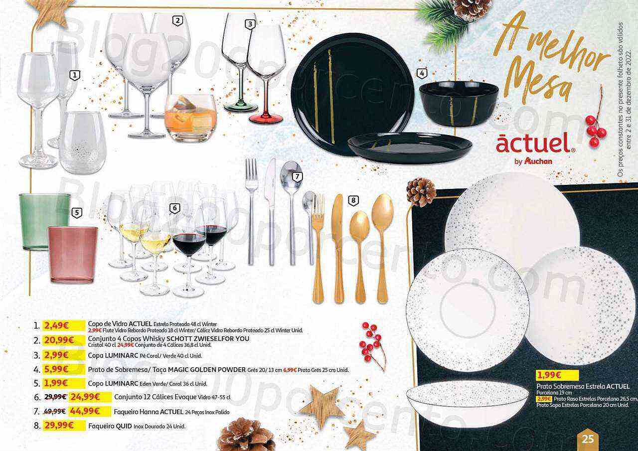 Antevisão Folheto AUCHAN Natal Gourmet Promoções de 2 a 31 dezembro