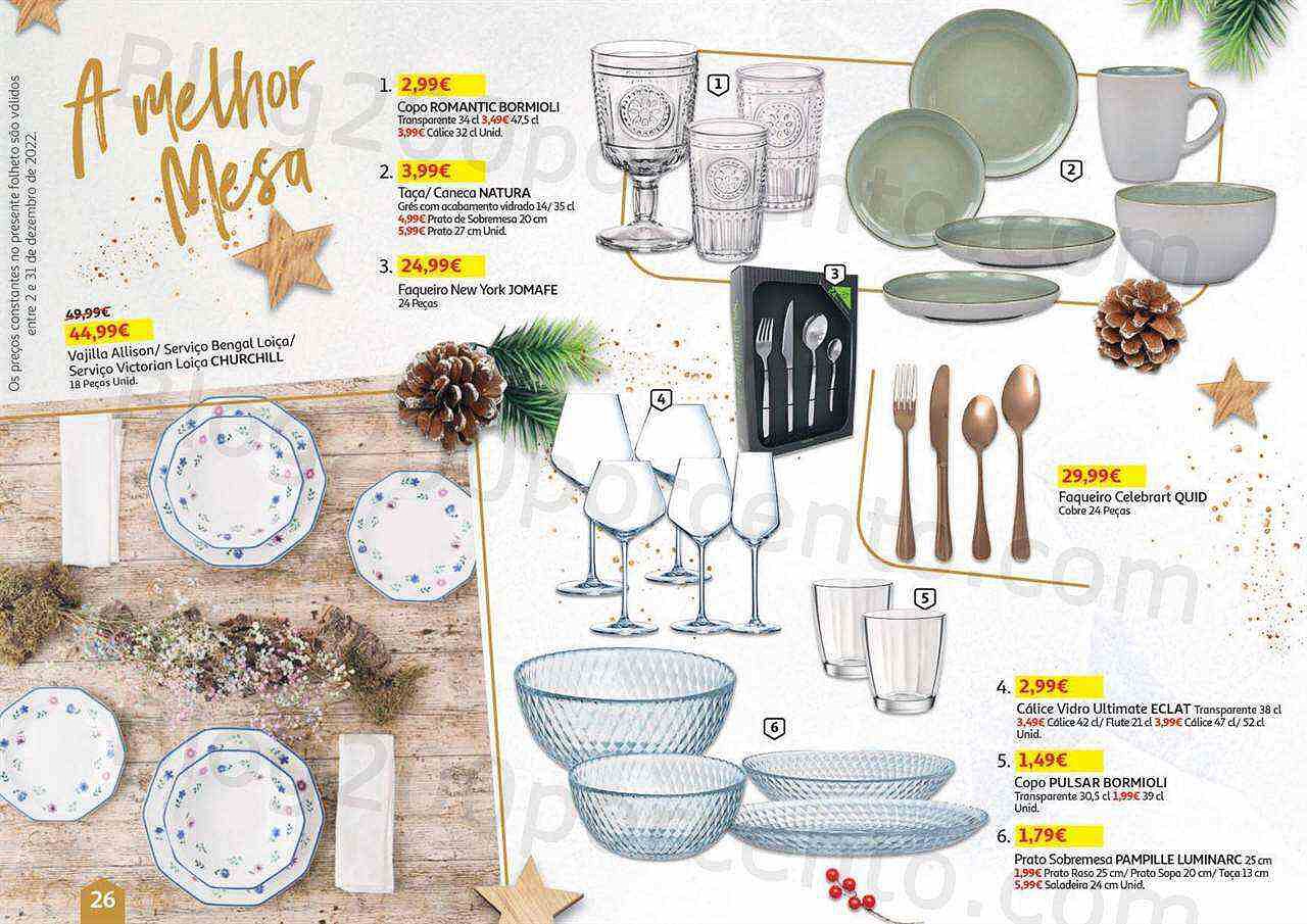 Antevisão Folheto AUCHAN Natal Gourmet Promoções de 2 a 31 dezembro