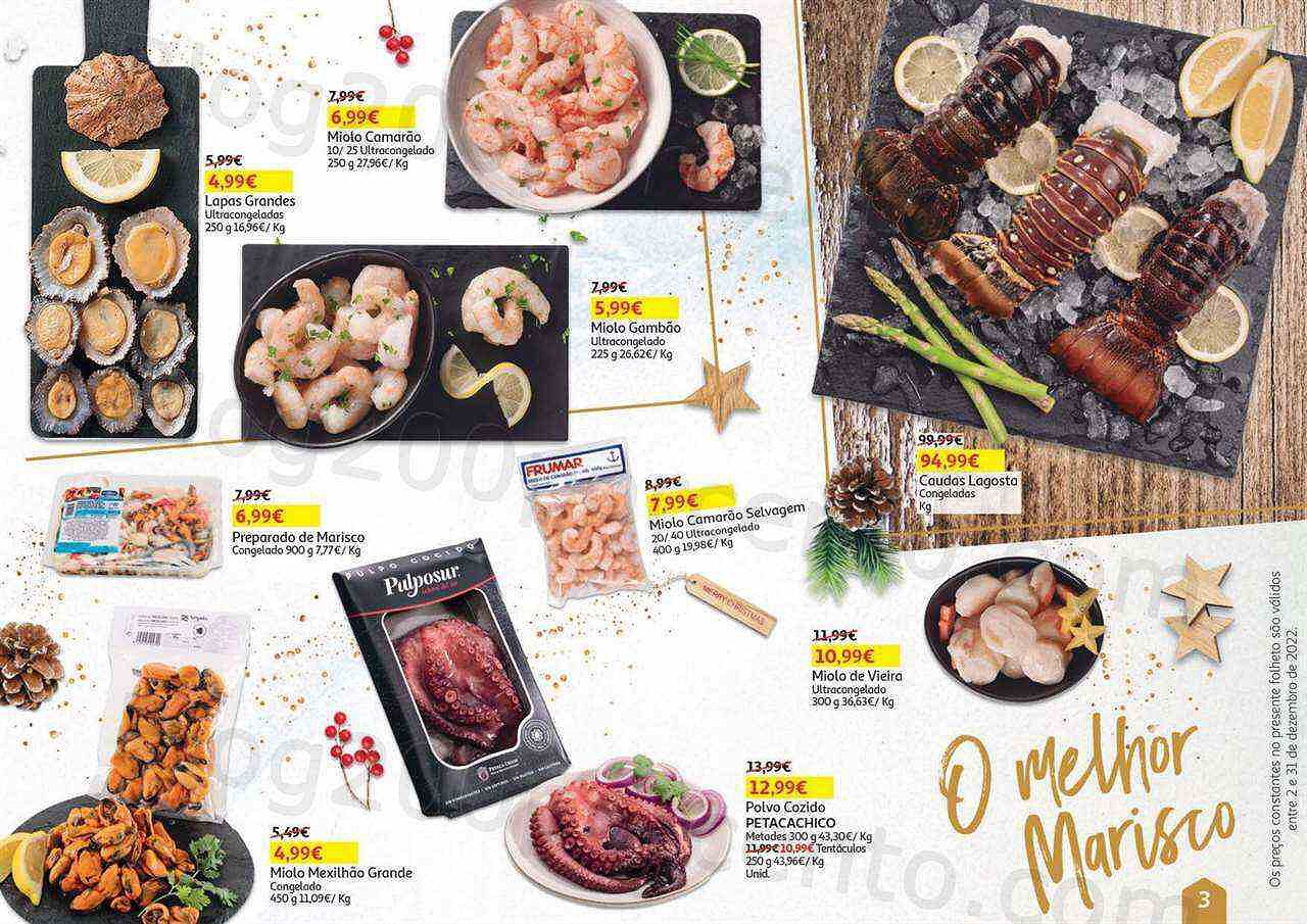 Antevisão Folheto AUCHAN Natal Gourmet Promoções de 2 a 31 dezembro