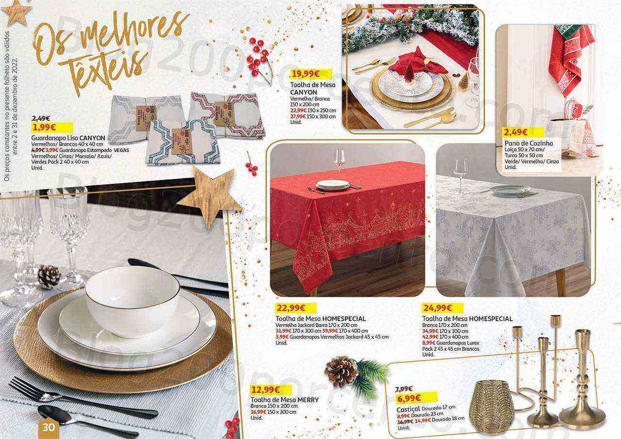 Antevisão Folheto AUCHAN Natal Gourmet Promoções de 2 a 31 dezembro