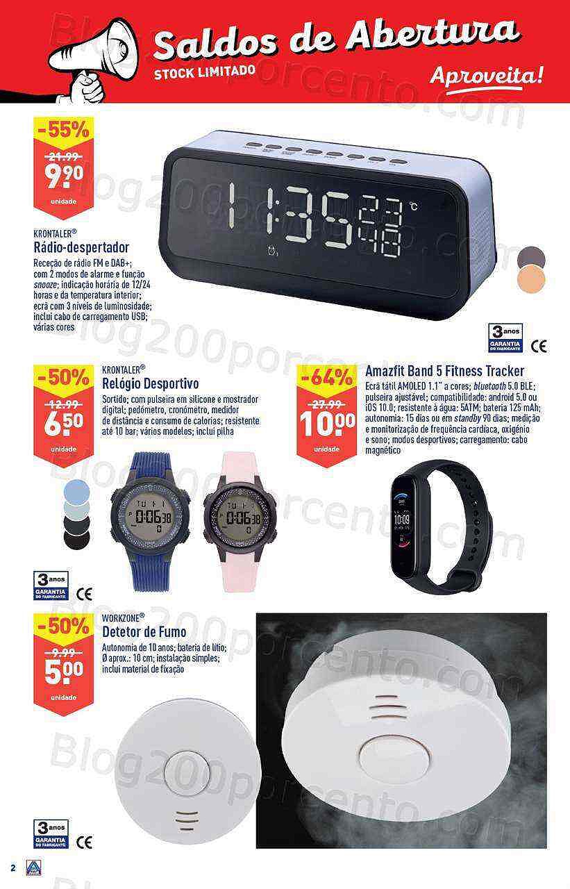 Antevisão Folheto ALDI Saldos + Aberturas S. João da Madeira - 23 novembro a 20 dezembro