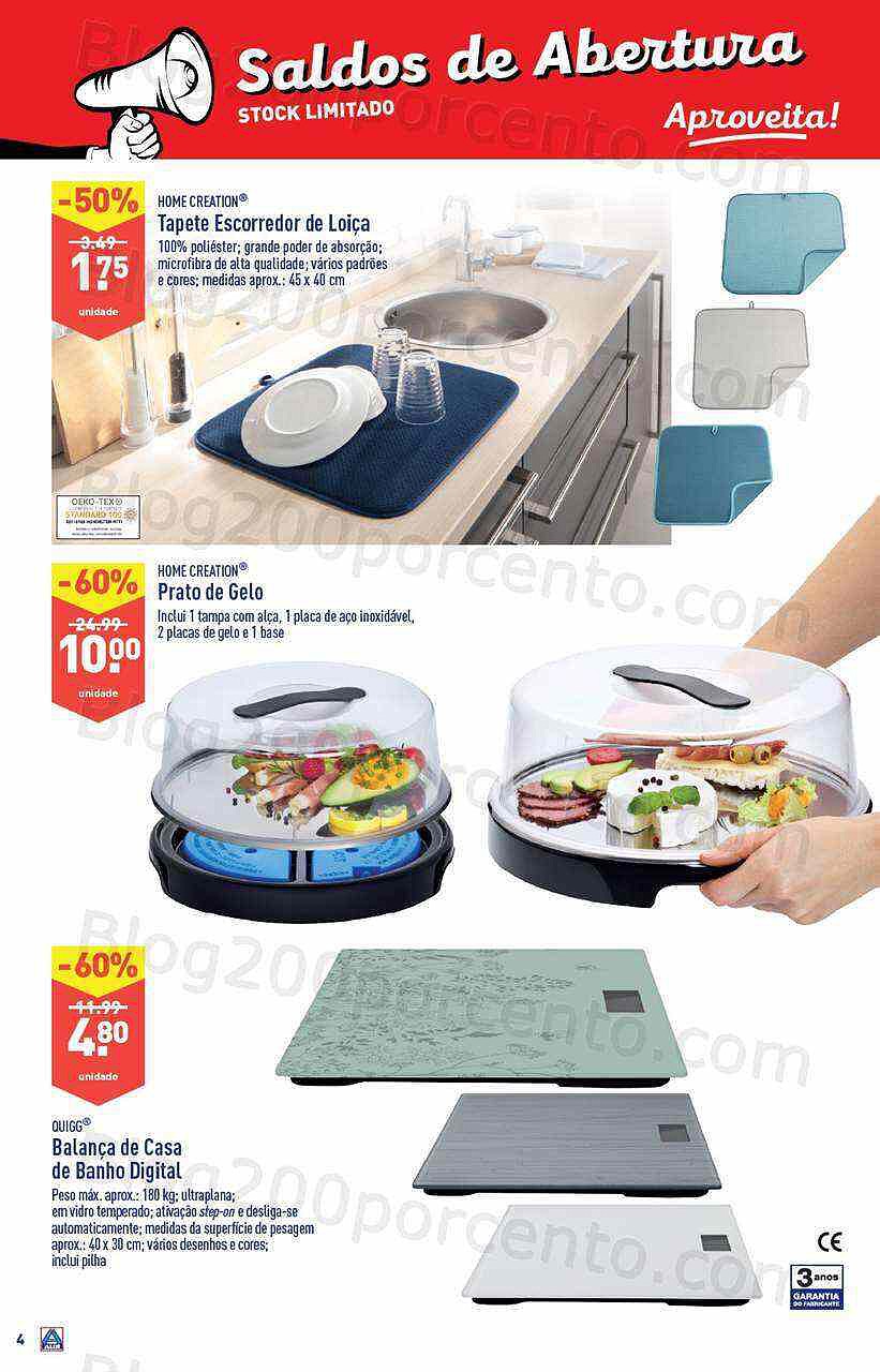 Antevisão Folheto ALDI Saldos + Aberturas S. João da Madeira - 23 novembro a 20 dezembro