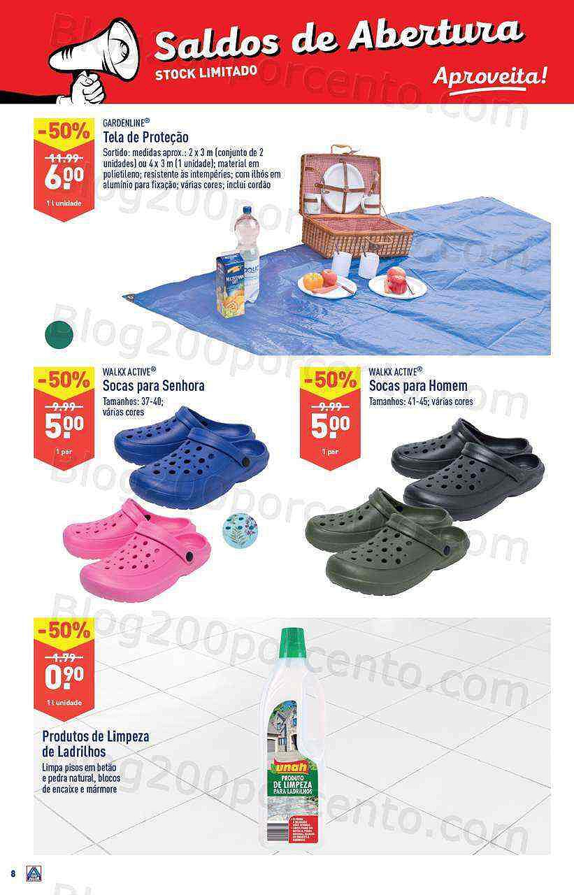 Antevisão Folheto ALDI Saldos + Aberturas S. João da Madeira - 23 novembro a 20 dezembro