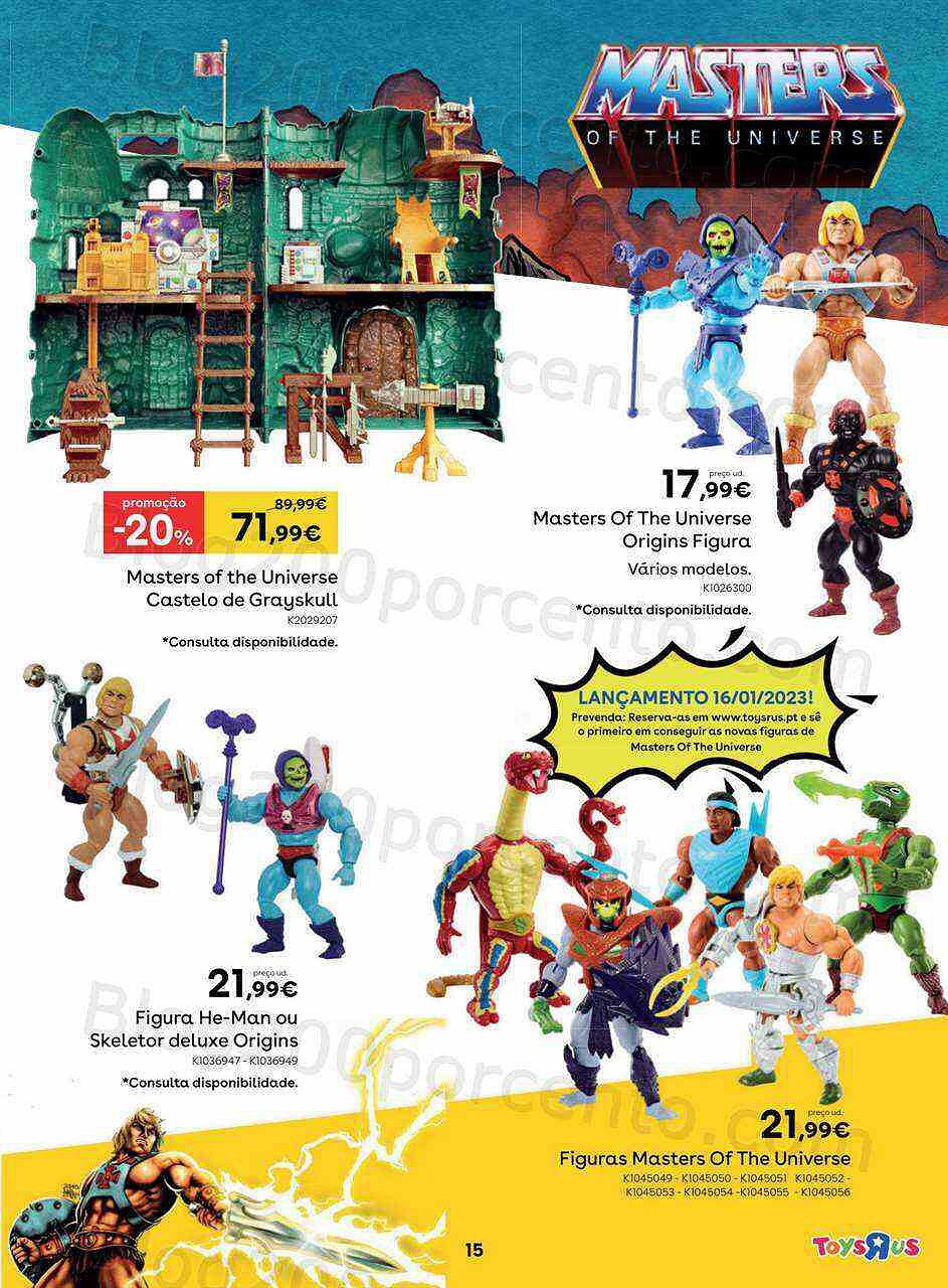 Antevisão Folheto TOYSRUS Especial Fãs Promoções de 1 a 24 dezembro