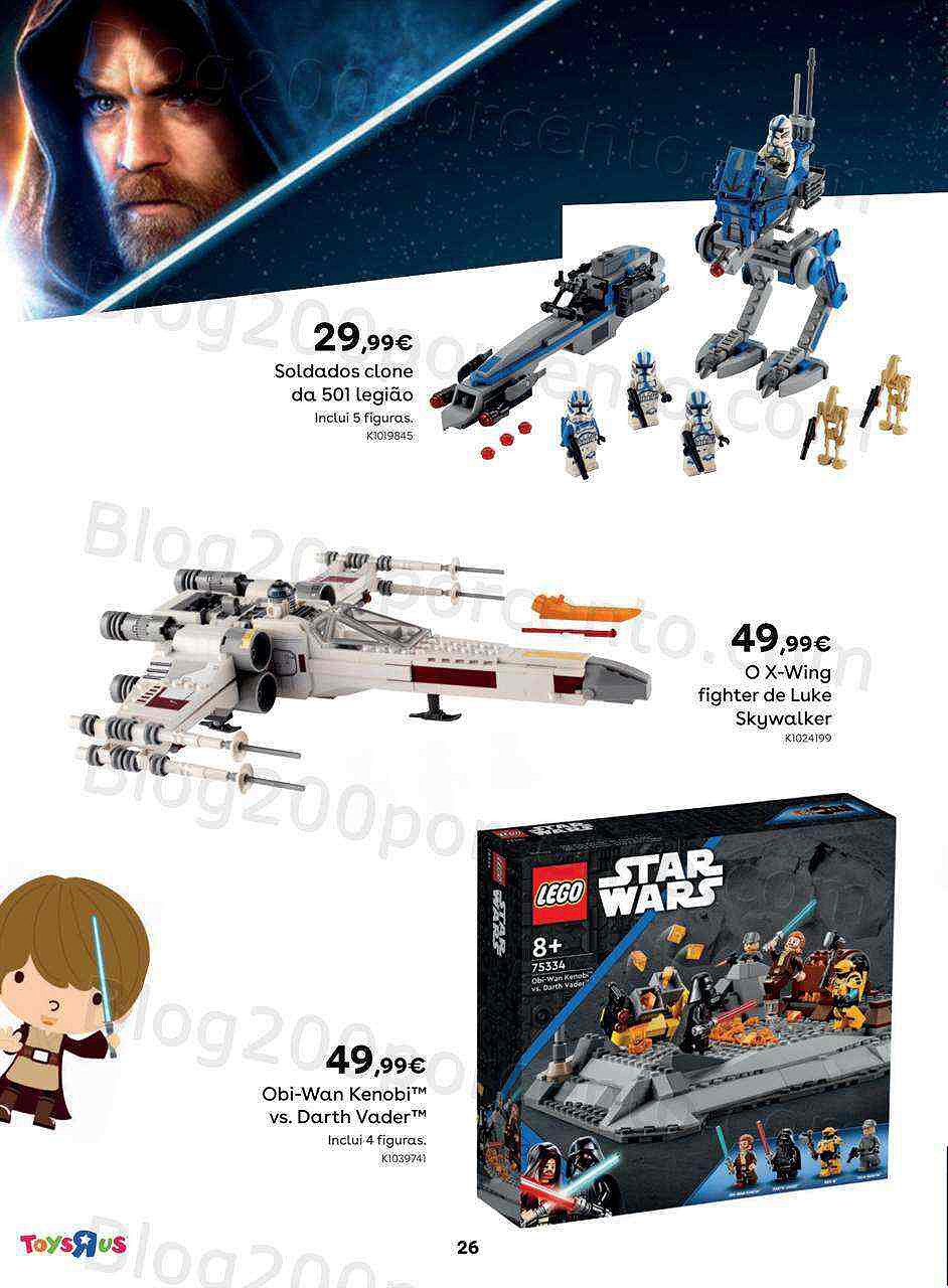 Antevisão Folheto TOYSRUS Especial Fãs Promoções de 1 a 24 dezembro