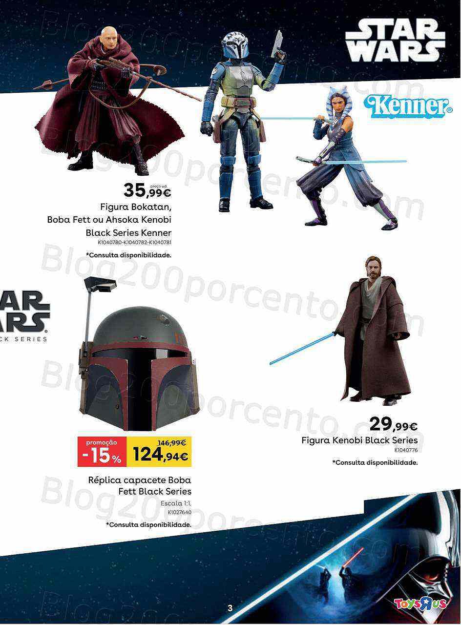 Antevisão Folheto TOYSRUS Especial Fãs Promoções de 1 a 24 dezembro