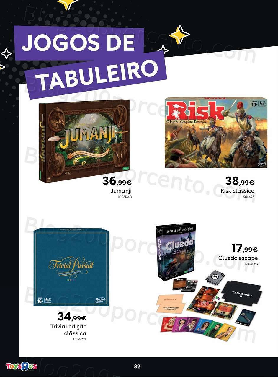 Antevisão Folheto TOYSRUS Especial Fãs Promoções de 1 a 24 dezembro