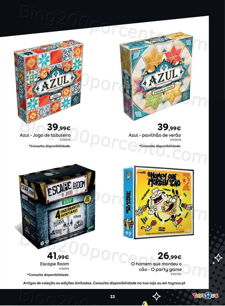 Antevisão Folheto TOYSRUS Especial Fãs Promoções de 1 a 24 dezembro