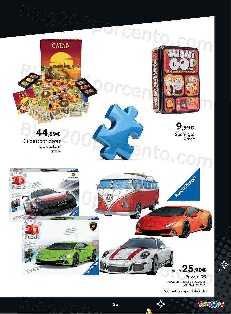 Antevisão Folheto TOYSRUS Especial Fãs Promoções de 1 a 24 dezembro