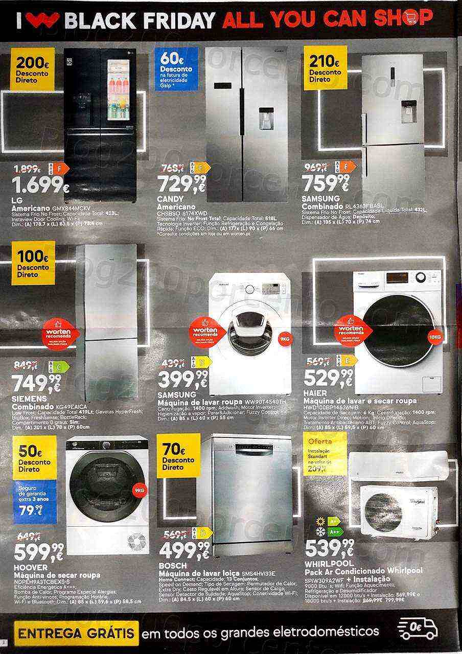 Antevisão Folheto WORTEN Black Friday Promoções de 15 a 21 novembro