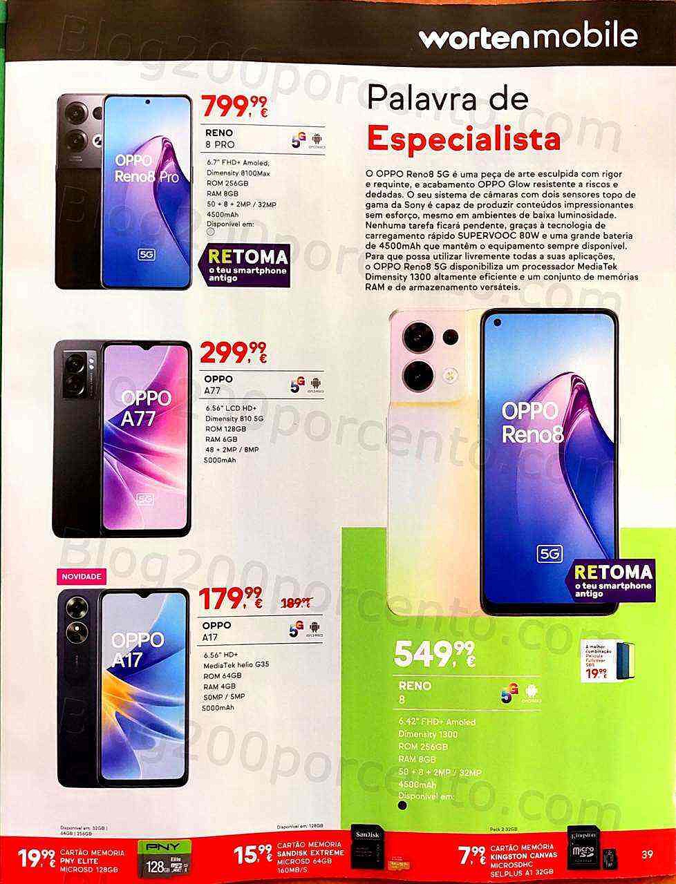Antevisão Folheto WORTEN Mobile Promoções de 1 a 31 dezembro