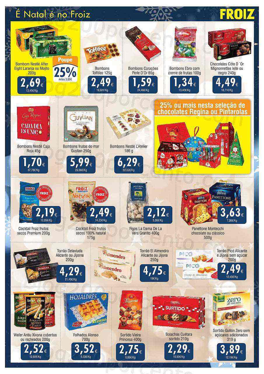 Antevisão Folheto FROIZ Promoções de 15 dezembro a 4 janeiro