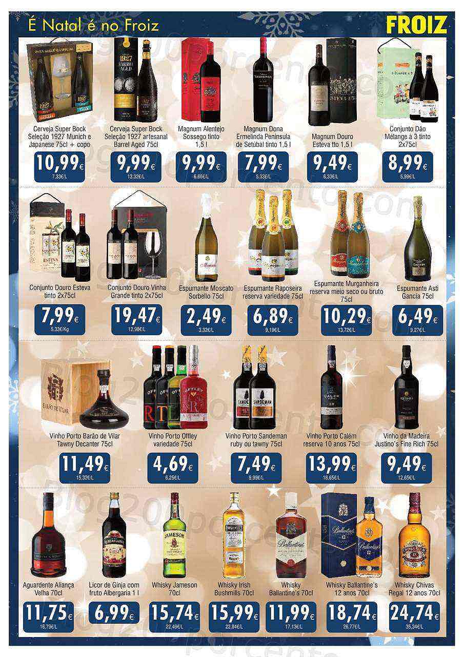 Antevisão Folheto FROIZ Promoções de 15 dezembro a 4 janeiro