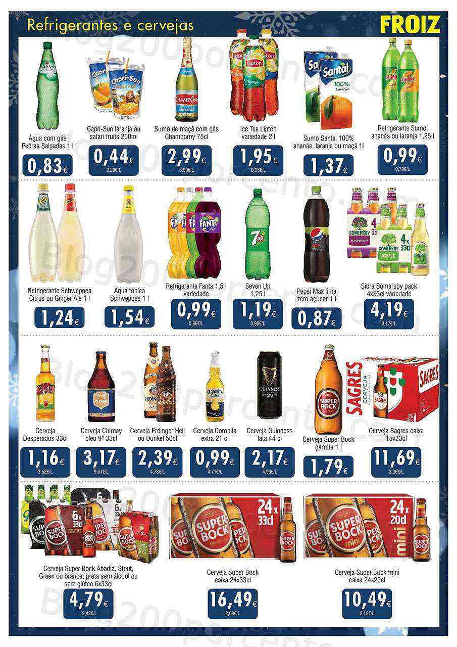 Antevisão Folheto FROIZ Promoções de 15 dezembro a 4 janeiro