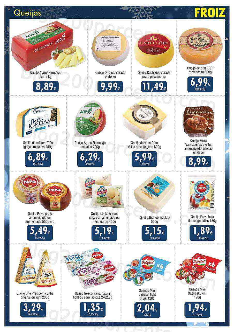 Antevisão Folheto FROIZ Promoções de 15 dezembro a 4 janeiro