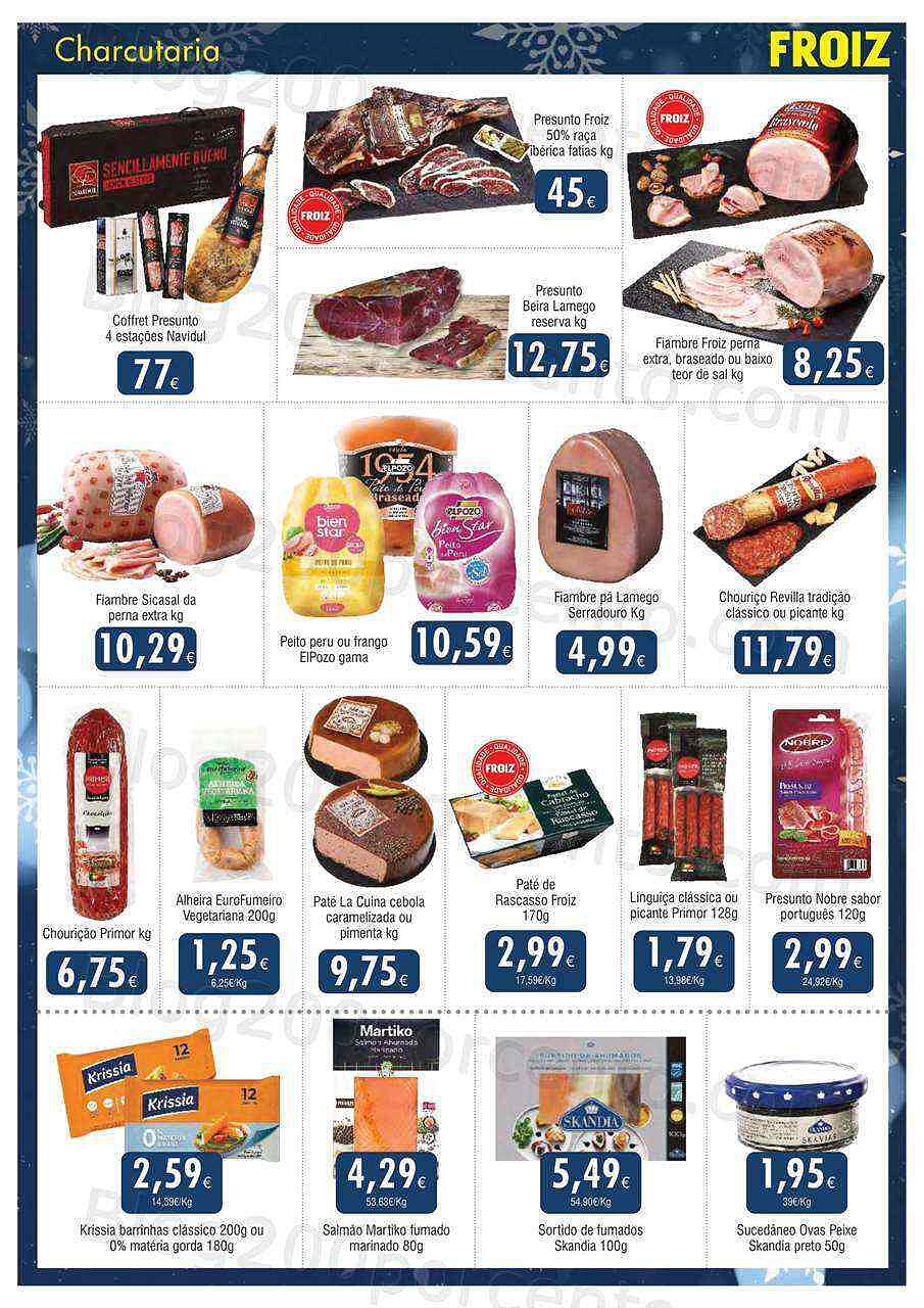 Antevisão Folheto FROIZ Promoções de 15 dezembro a 4 janeiro