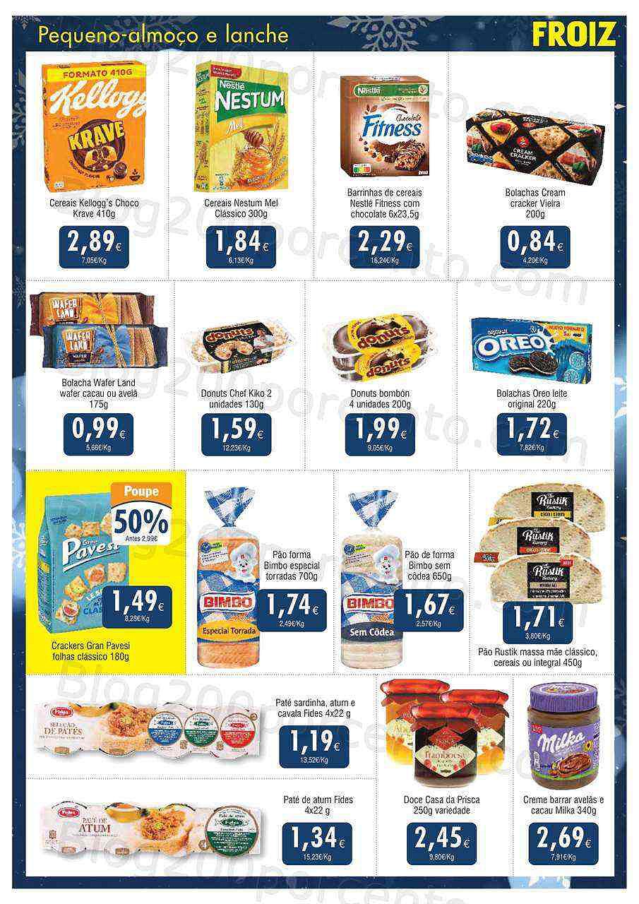 Antevisão Folheto FROIZ Promoções de 15 dezembro a 4 janeiro