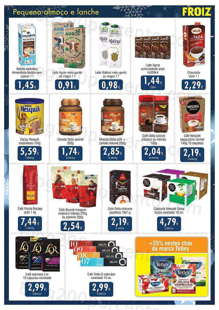 Antevisão Folheto FROIZ Promoções de 15 dezembro a 4 janeiro