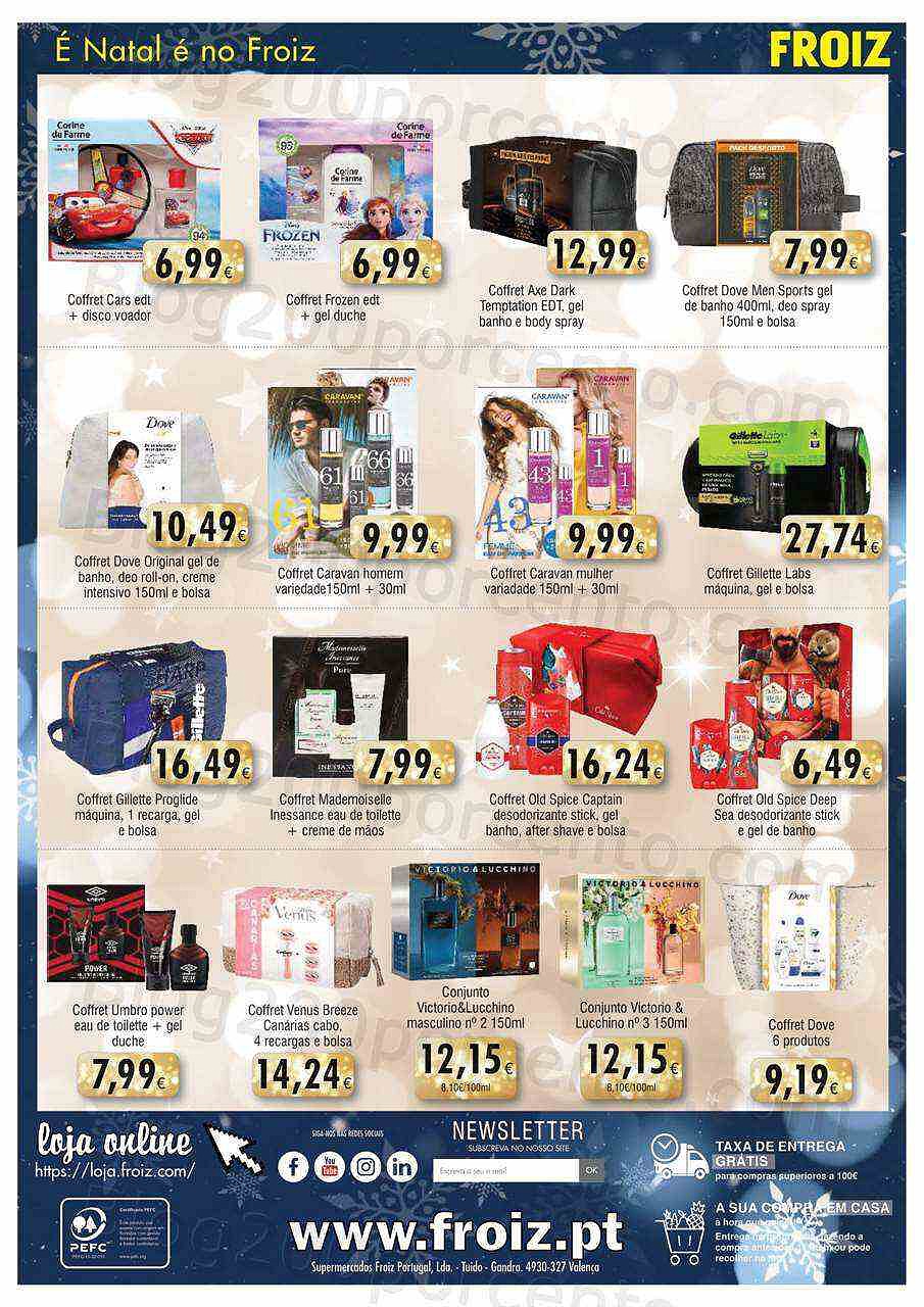 Antevisão Folheto FROIZ Promoções de 15 dezembro a 4 janeiro