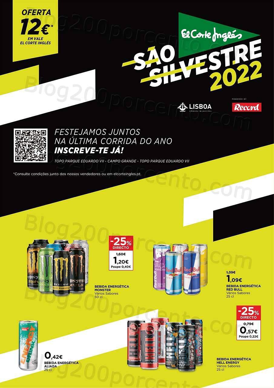 Antevisão Folheto EL CORTE INGLÉS Promoções de 21 a 31 dezembro