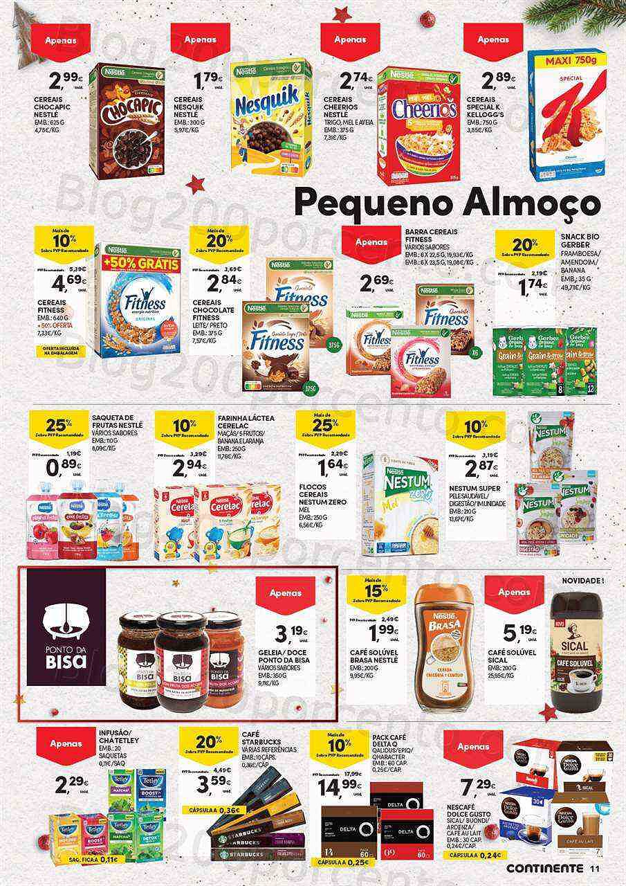 Antevisão Folheto CONTINENTE Natal Açores Promoções 8 a 24 dezembro
