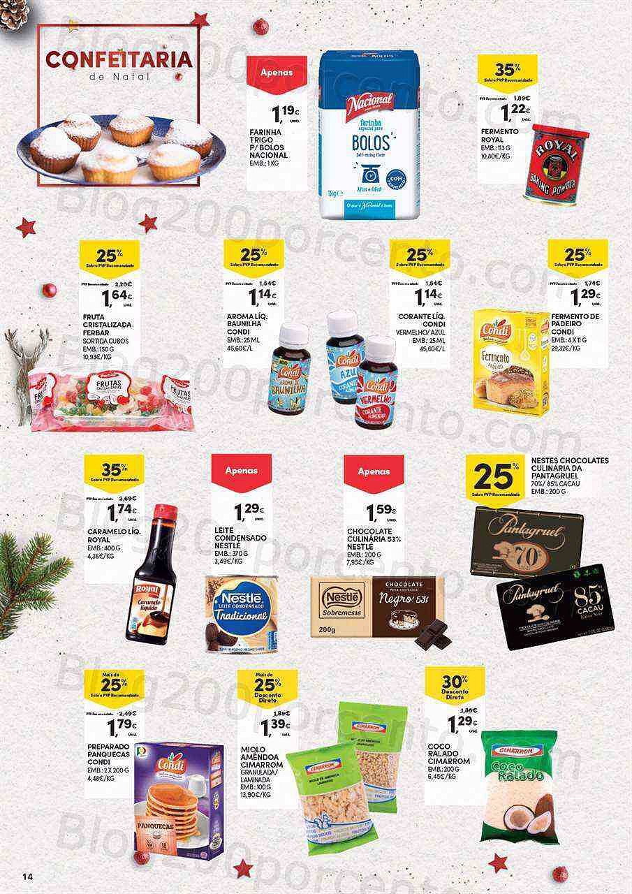 Antevisão Folheto CONTINENTE Natal Açores Promoções 8 a 24 dezembro