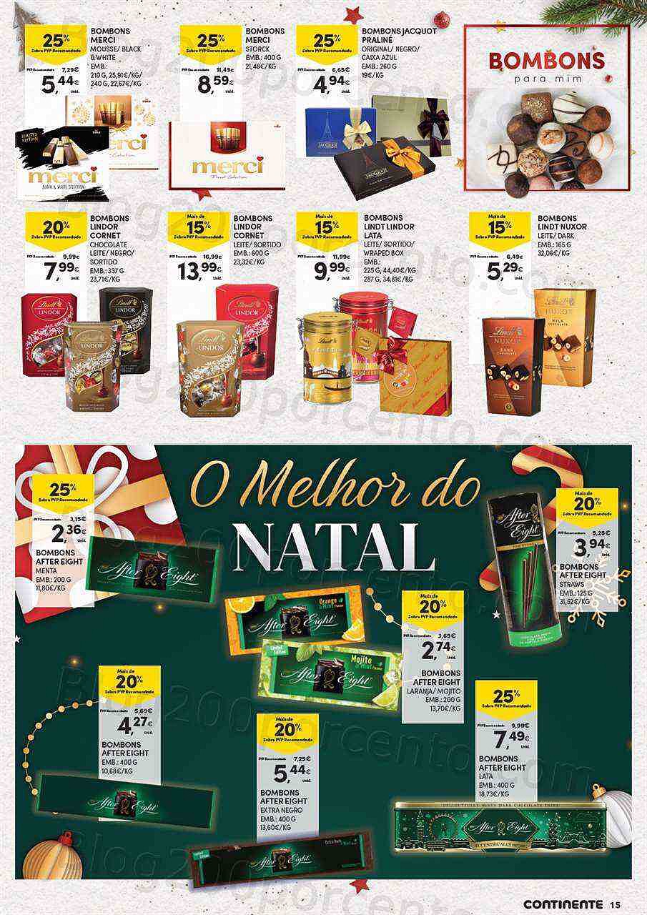 Antevisão Folheto CONTINENTE Natal Açores Promoções 8 a 24 dezembro