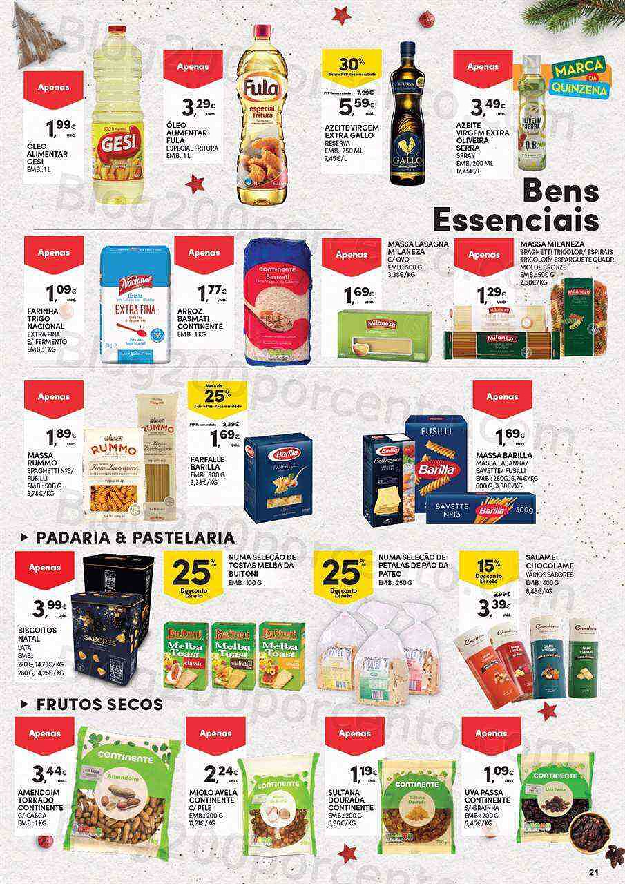 Antevisão Folheto CONTINENTE Natal Açores Promoções 8 a 24 dezembro