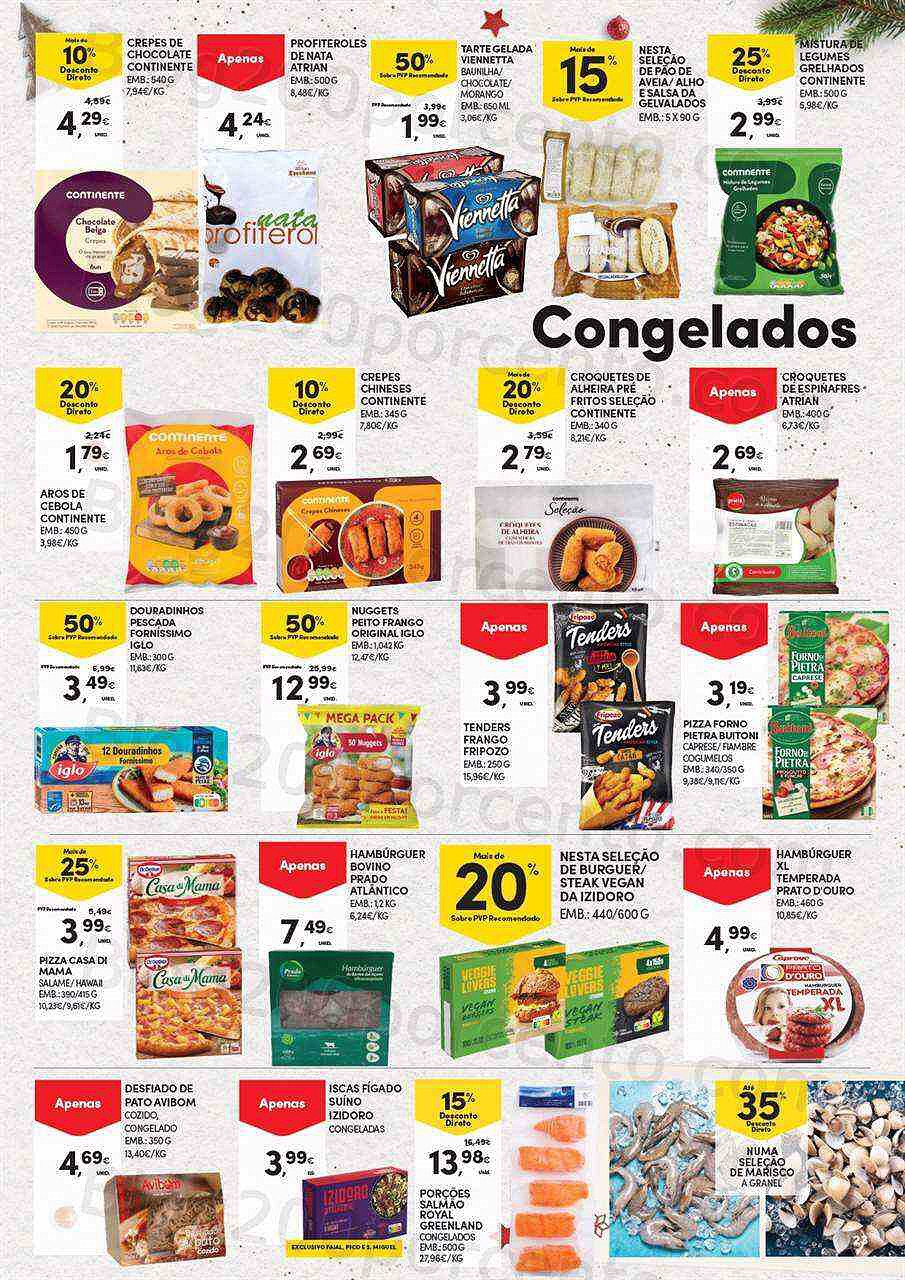 Antevisão Folheto CONTINENTE Natal Açores Promoções 8 a 24 dezembro